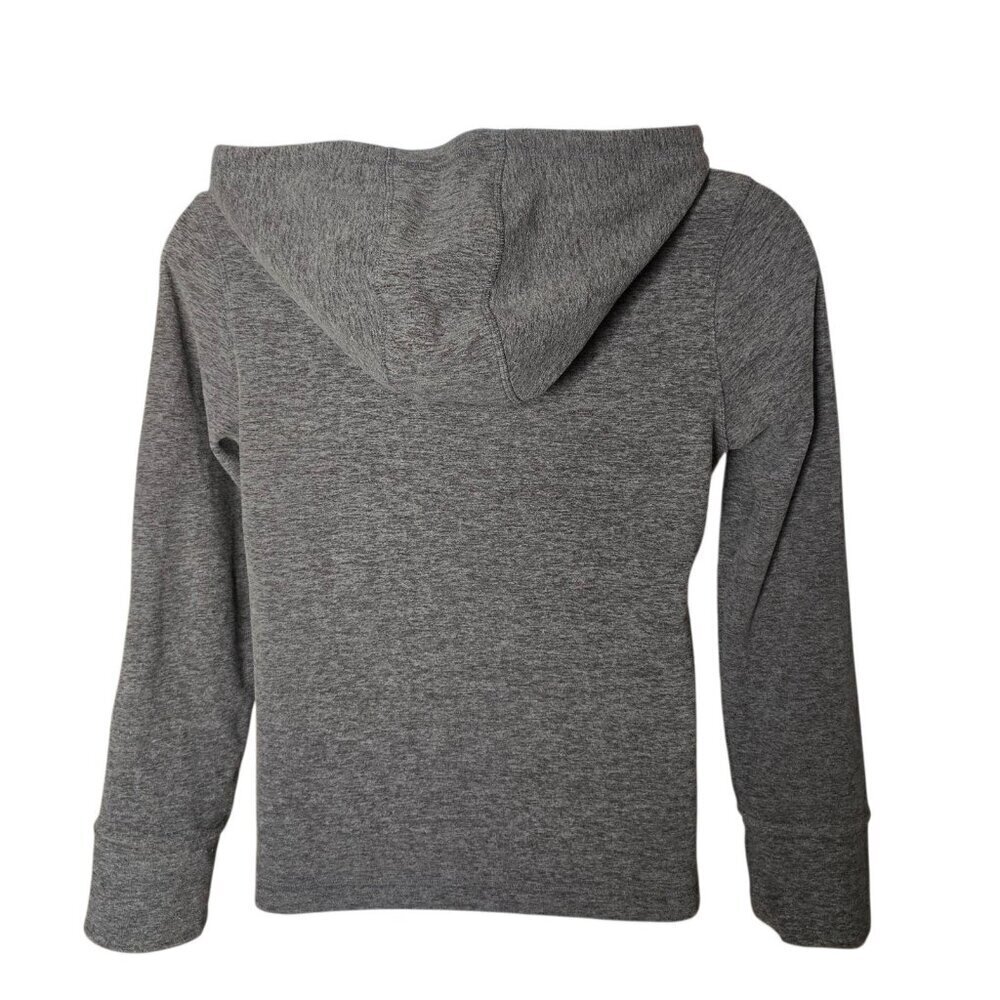 Calvin Klein Front Zip Hoodie Gray Athletic Jacket Sweater Size Medium - Picture 2 of 6